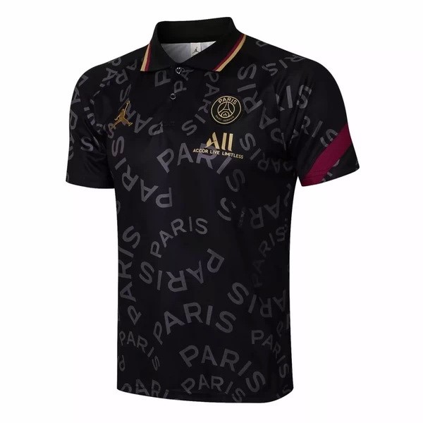 Polo Paris Saint Germain 2021/22 Negro Amarillo